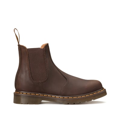 Botas Chelsea 2976 YS em pele Crazy Horse DR. MARTENS