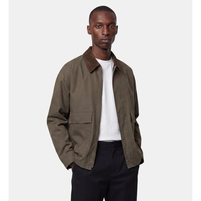 Blouson droit rarbo en coton déperlant GALERIES LAFAYETTE