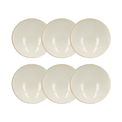 Lot de 6 coupelles en porcelaine 15cm, NUANCE NOVASTYL
