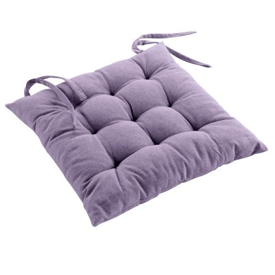 Coussin de chaise coton recycle Collection Grand Mistral DOUCEUR D'INTÉRIEUR