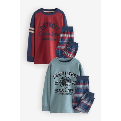 Pyjama aux carreaux , lot de 2 NEXT