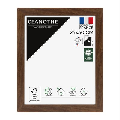 Cadre Photo Design 24x30 Cm Bois Reconstitué Fsc ETERNEL CEANOTHE
