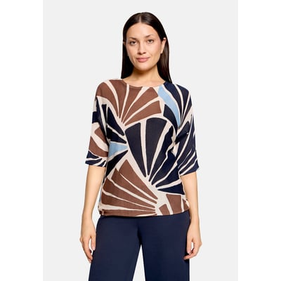 Pull-over en fine maille à imprimé BETTY & CO