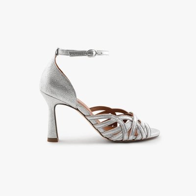 Sandale cuir pailleté ARIANA MAISON TOUFET