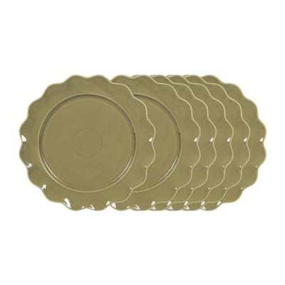 Assiette plate  Agra 27 cm (lot de 6) TABLE PASSION