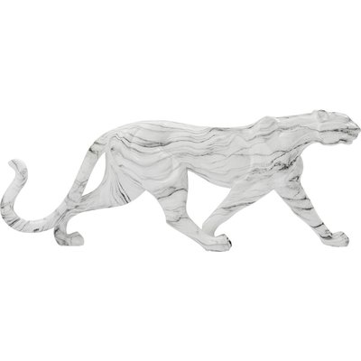 Déco léopard XL 129cm effet marbre KARE DESIGN