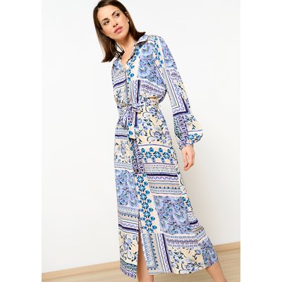 Robe-chemise à motif patchwork LOLALIZA