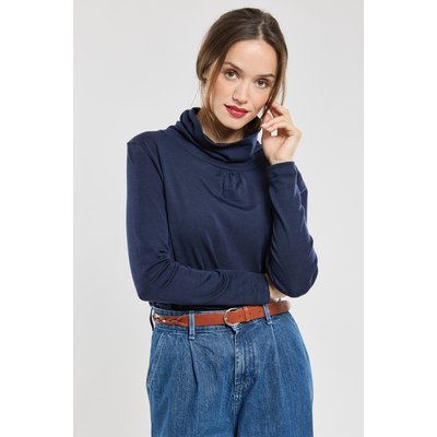 Sous-pull col roulé en laine et tencel ARMOR-LUX