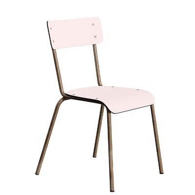Chaise de salle à manger à rayures style vintage SUZIE LES GAMBETTES