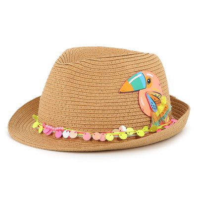 Chapeau moulé avec oiseau BILLIEBLUSH