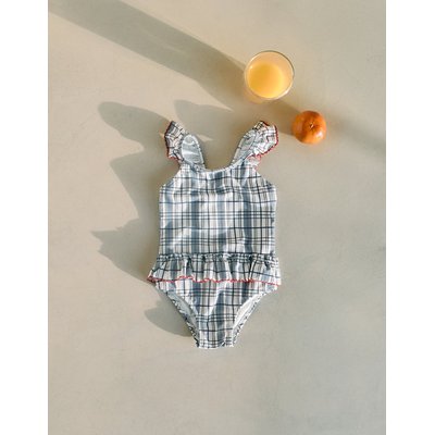 Maillot de Bain à Carreaux ZIPPY