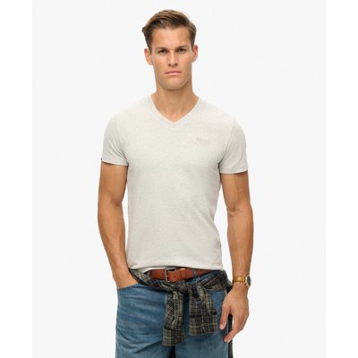 T-shirt col V Vintage Logo SUPERDRY