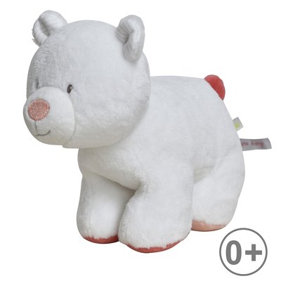 Doudou ours blanc SUCRE D'ORGE