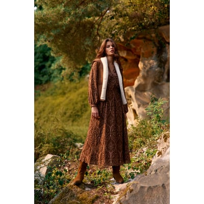 ROBE imprimé cachemire REGUY LA PETITE ETOILE