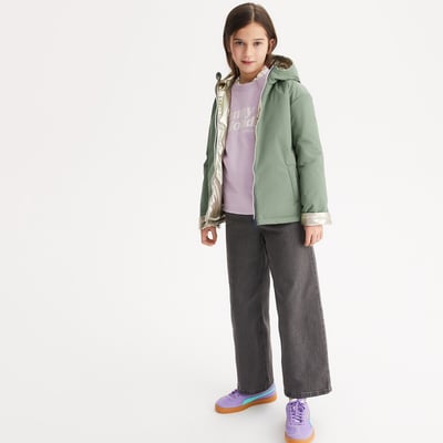 Veste Coupe-vent Pour Fille – Légère, Respirante Et Imperméable Pour Le Plein Air