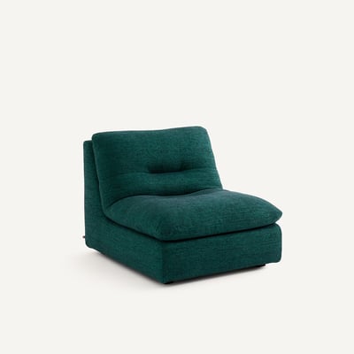 Chauffeuse, modulable, en toile jaspée, GIULIANO AM.PM