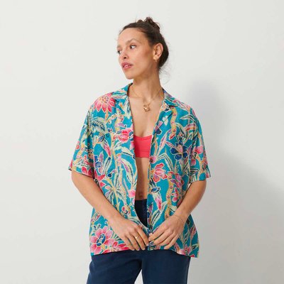 Chemise Hawai en viscose BENSIMON