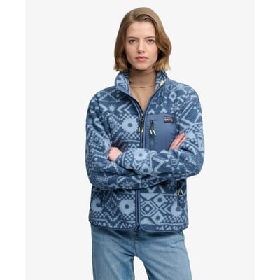 Polaire Outdoor Imprimée à Zip SUPERDRY