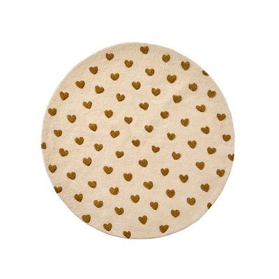 Tapis rond Cœur VERTBAUDET