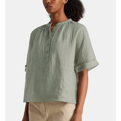 Top Blouse Uni Lalicia En Coton Stretch JODHPUR