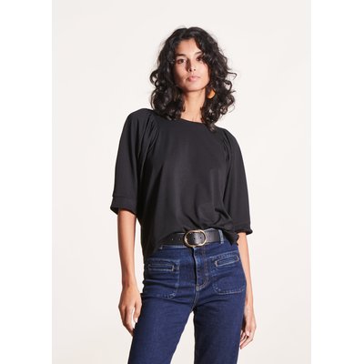 T-shirt oversize en lyocell manches 3/4 LA FEE MARABOUTEE
