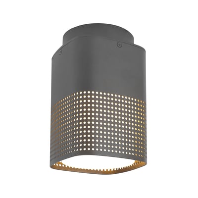Plafonnier Carré et moderne pour l'exterieur en aluminium, SIDARA NORDLUX