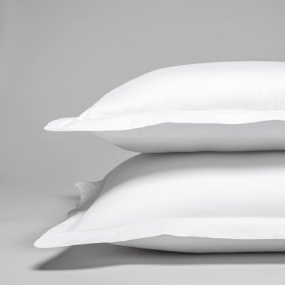 Taie d'oreiller satin de coton égyptien 120 fils - 300 tc LONDON COTTON & CO