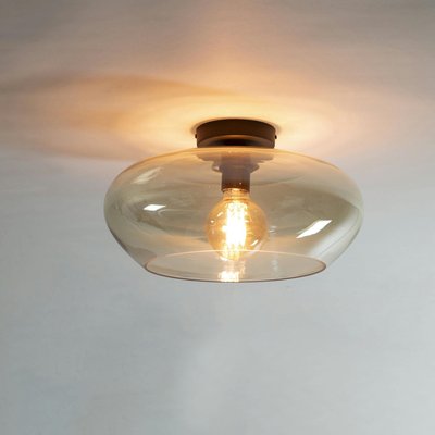 Plafonnier en verre ambré NIAGARA PIER IMPORT