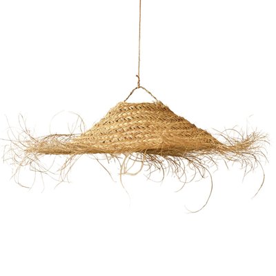 Abat-jour parasol Doum fibre de palmier HOME MAISON