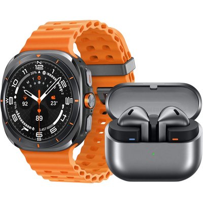 Montre connectée Pack GalaxyWatch Ultra Gris Titane+Buds3 SAMSUNG