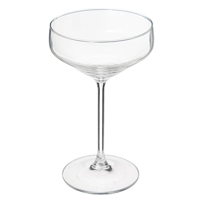 Lot de 6 coupes à champagne en verre 30 cl NORA SECRET DE GOURMET