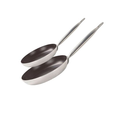 Lot 2 poêles de cuisson avec revêtement céramique sans PFAS ELO