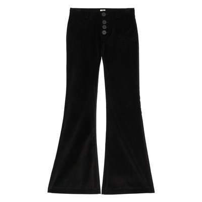 Pantalon Charlotte en velours miel INES DE LA FRESSANGE PARIS