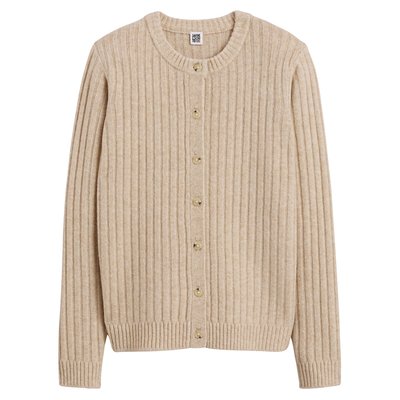 Ribbed Knit Cardigan LA REDOUTE COLLECTIONS