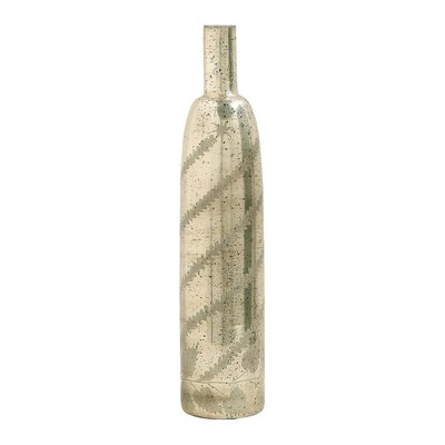 Bouteille décorative en verre BLANC D’IVOIRE