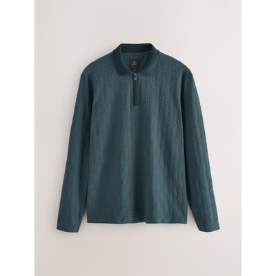 Polo habillé avec zip 3/4 NEXT