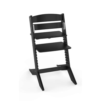 Tablette pour chaise haute NALA - fixation clic, hêtre - Noir GEUTHER