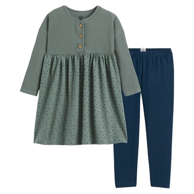 Ensemble 2 pièces robe et legging LA REDOUTE COLLECTIONS