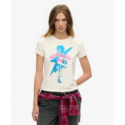 T-shirt ultra-ajusté Pop Archive SUPERDRY