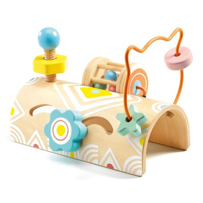 Table d'activité en bois BabyTabli collection Baby Blanc DJECO