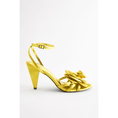Sandales à talons avec fleur NEXT