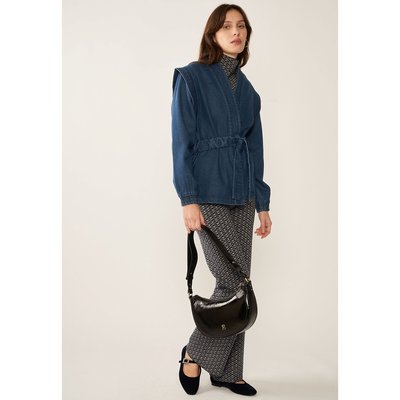 Sac hobo en cuir SAULA PETITE MENDIGOTE