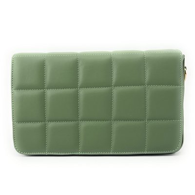 Sac bandoulière en cuir lisse matelassé TIME SQUARE OH MY BAG