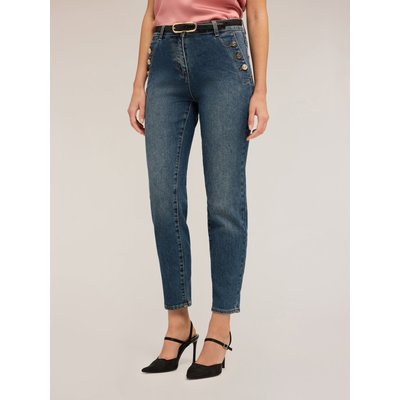 Jean slim fit modèle Kendall à cinq poches en toile de coton mélangé à de l'élasthanne MOTIVI