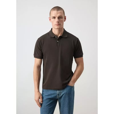 Polo 100 % piqué de coton MANGO MAN
