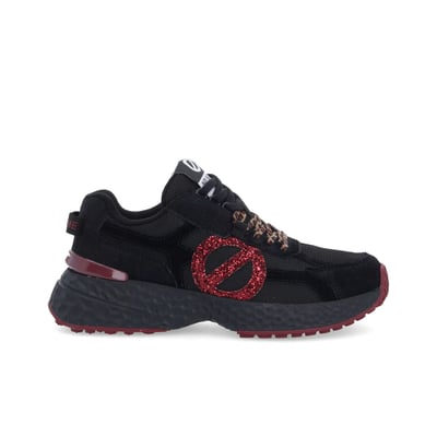 CARTER 2.0 RUNNER W - NOIR/ROUGE NO NAME