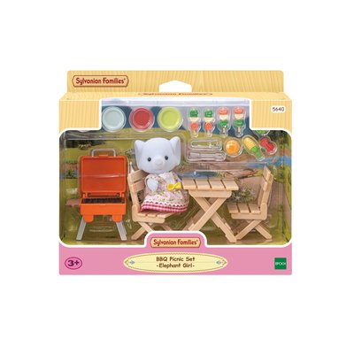 5640  La fille éléphant et son set de pique-nique SYLVANIAN FAMILIES