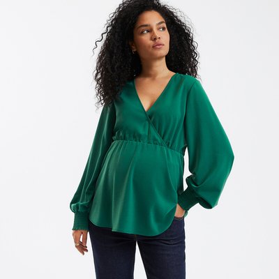 Blouse de grossesse, effet cache-cœur LA REDOUTE COLLECTIONS