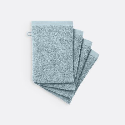 Lot de 4 gants de toilette éponge Scénario LA REDOUTE INTERIEURS