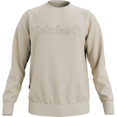 Sweat col rond avec logo brodé ton sur ton TIMBERLAND